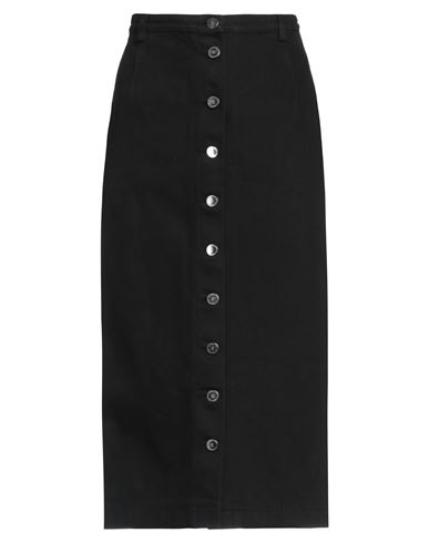 Raf Simons Woman Denim Skirt Black Size 8 Cotton