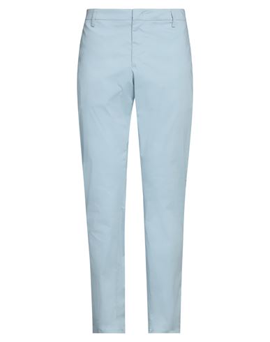Dondup Man Pants Sky Blue Size 38 Cotton, Polyamide, Elastane