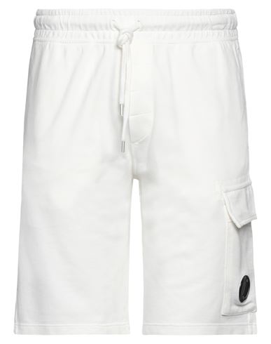 C.p. Company C. P. Company Man Shorts & Bermuda Shorts Off White Size Xl Cotton