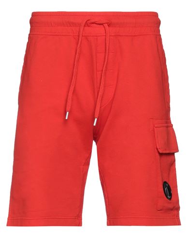C.p. Company C. P. Company Man Shorts & Bermuda Shorts Tomato Red Size Xs Cotton