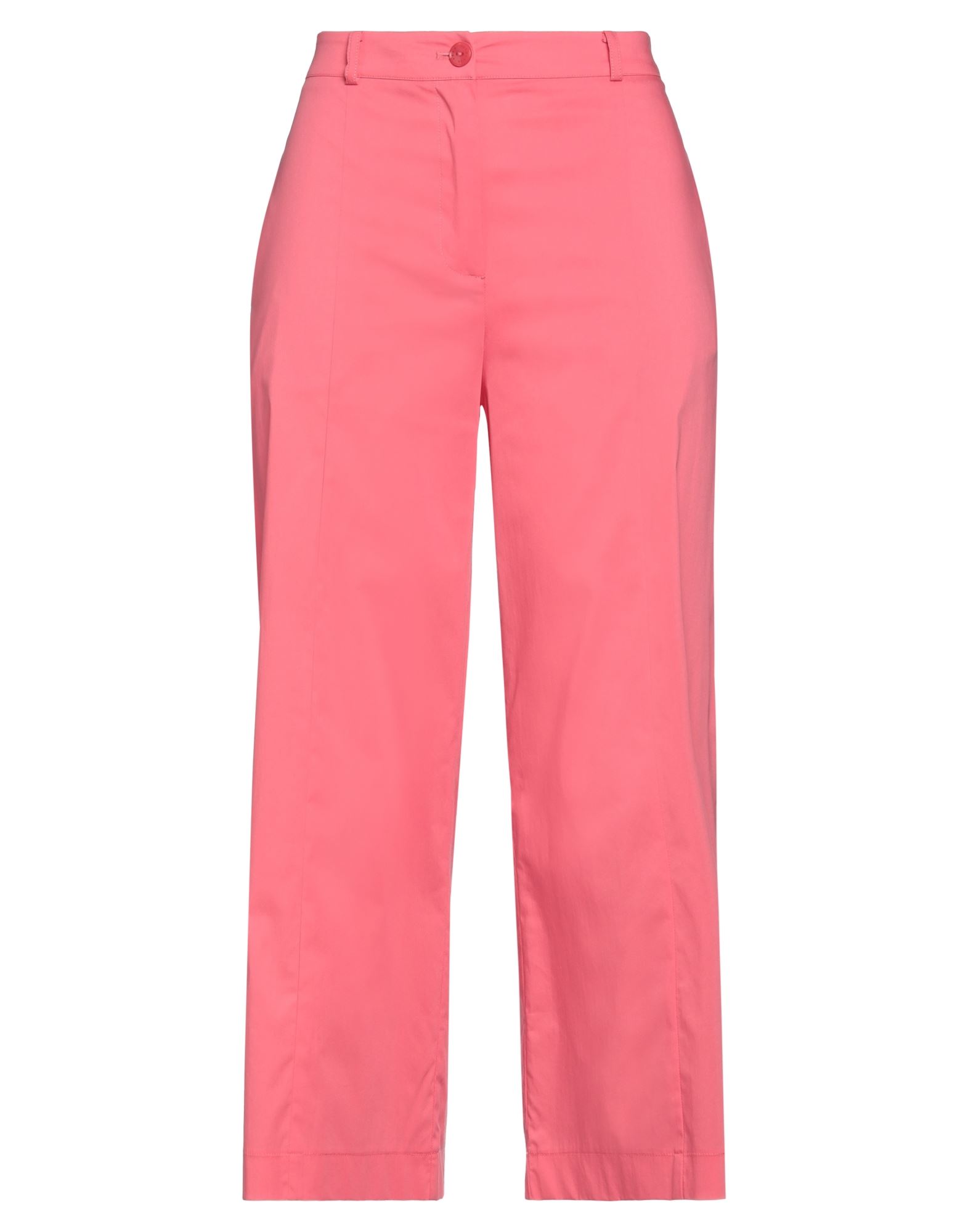 Patrizia Pepe Cropped Pants In Red