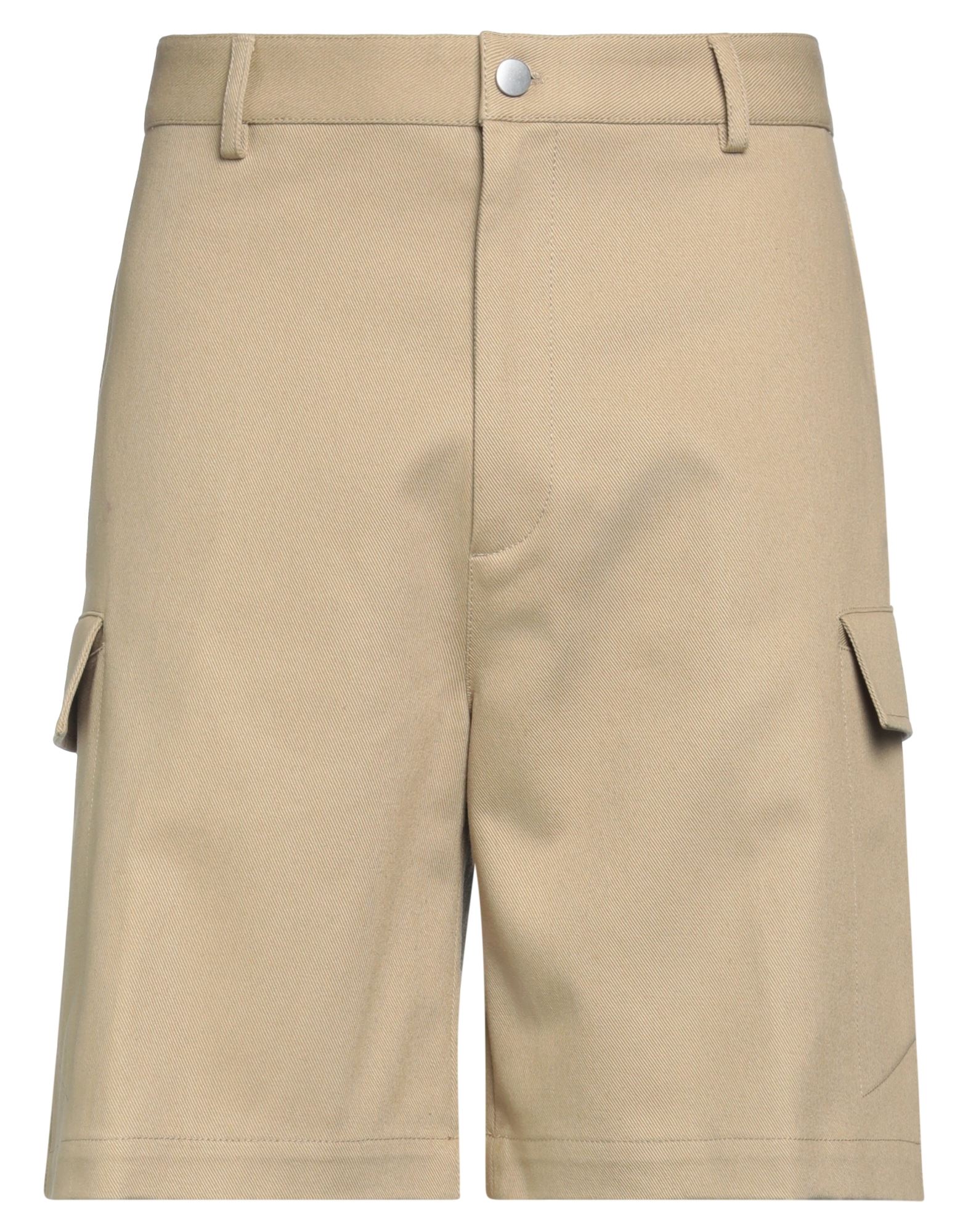 Bottega Veneta Man Shorts & Bermuda Shorts Sand Size 34 Cotton In Beige
