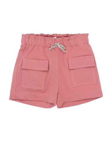 Aletta Babies'  Newborn Girl Shorts & Bermuda Shorts Pastel Pink Size 3 Cotton, Elastane