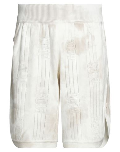 Gcds Man Shorts & Bermuda Shorts Beige Size L Cotton