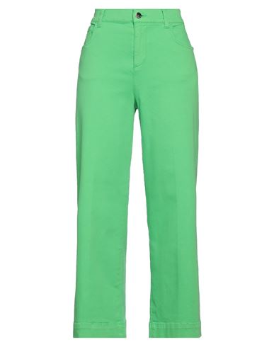 Kaos Jeans Woman Jeans Acid Green Size 28 Cotton, Tencel, Polyester, Elastane