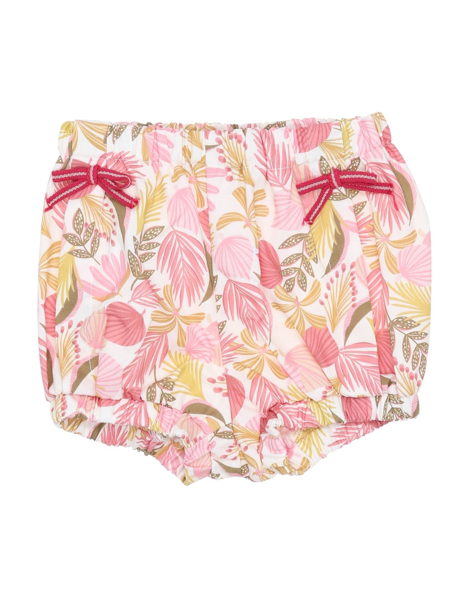Aletta Kids'  Newborn Girl Shorts & Bermuda Shorts Pink Size 1 Cotton