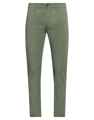 Department 5 Man Pants Military Green Size 31 Cotton, Lycra, Metallic Fiber