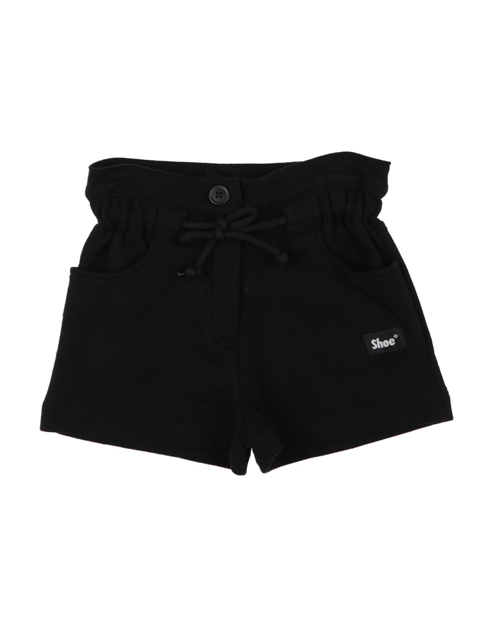 Shoe® Kids' Shoe Toddler Girl Shorts & Bermuda Shorts Black Size 6 Cotton