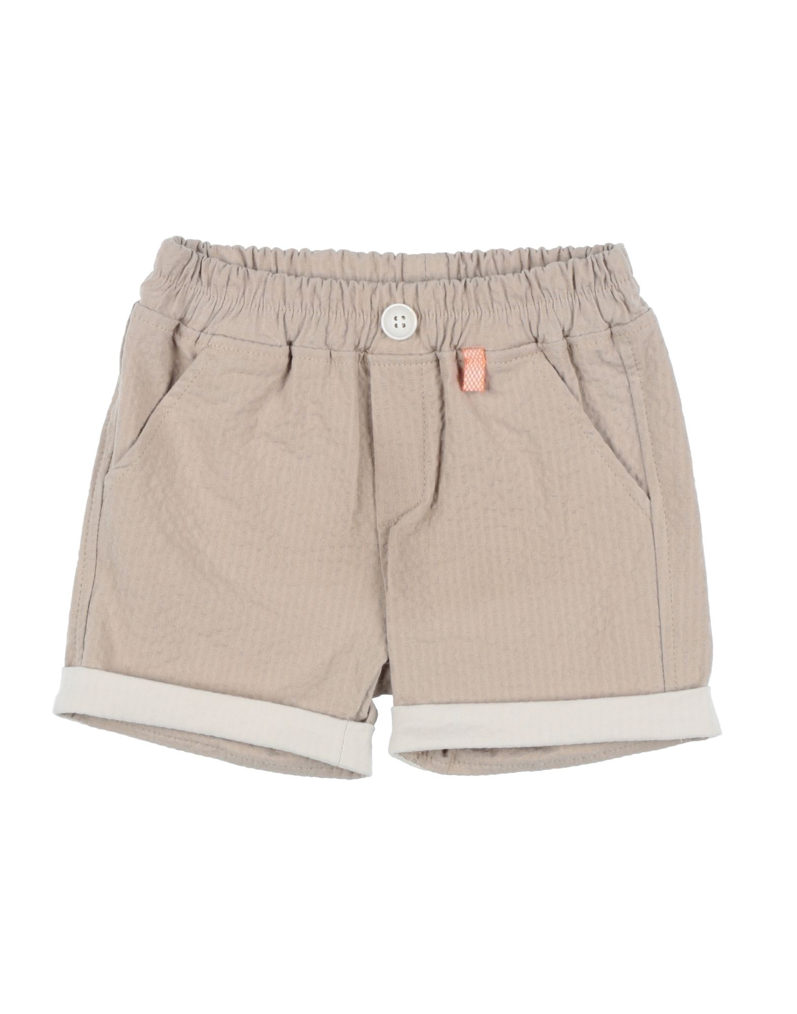 Aletta Newborn Shorts & Bermuda Shorts Sand Size 3 Cotton, Elastane In Beige