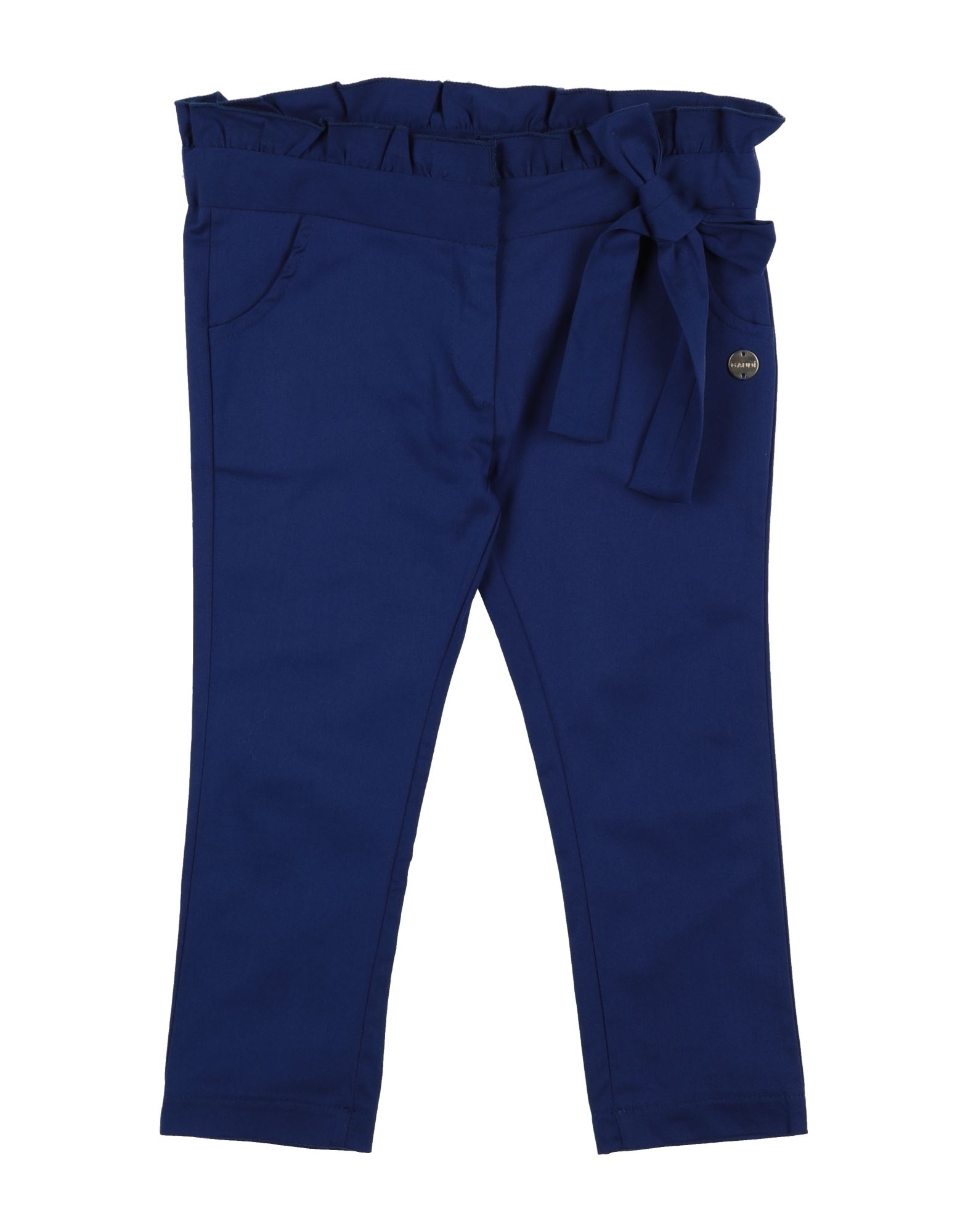 Gaudì Kids'  Toddler Girl Pants Bright Blue Size 7 Cotton, Elastane
