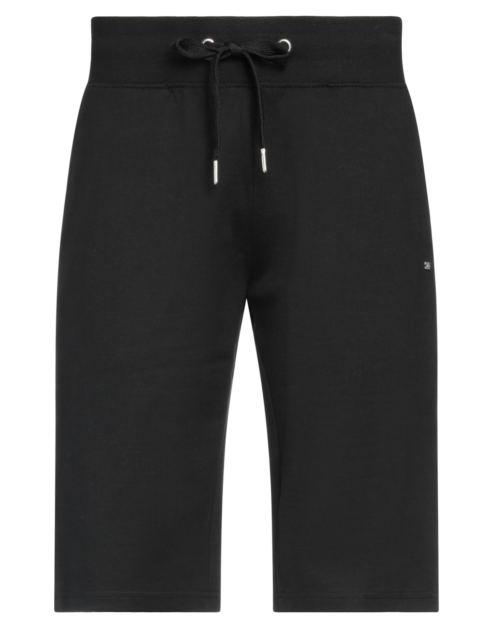Shop Markup Man Shorts & Bermuda Shorts Black Size Xxl Cotton