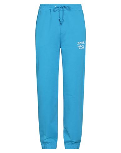 Man Shorts & Bermuda Shorts Blue Size XL Cotton