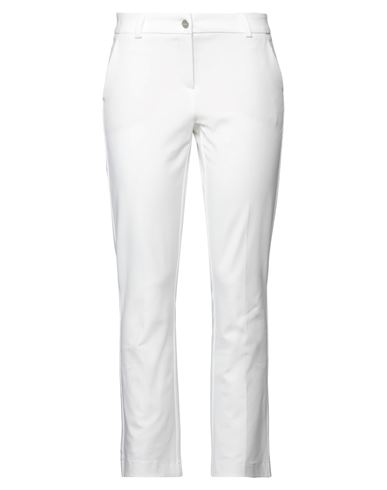 Cambio Woman Pants Cream Size 4 Cotton, Elastane In White
