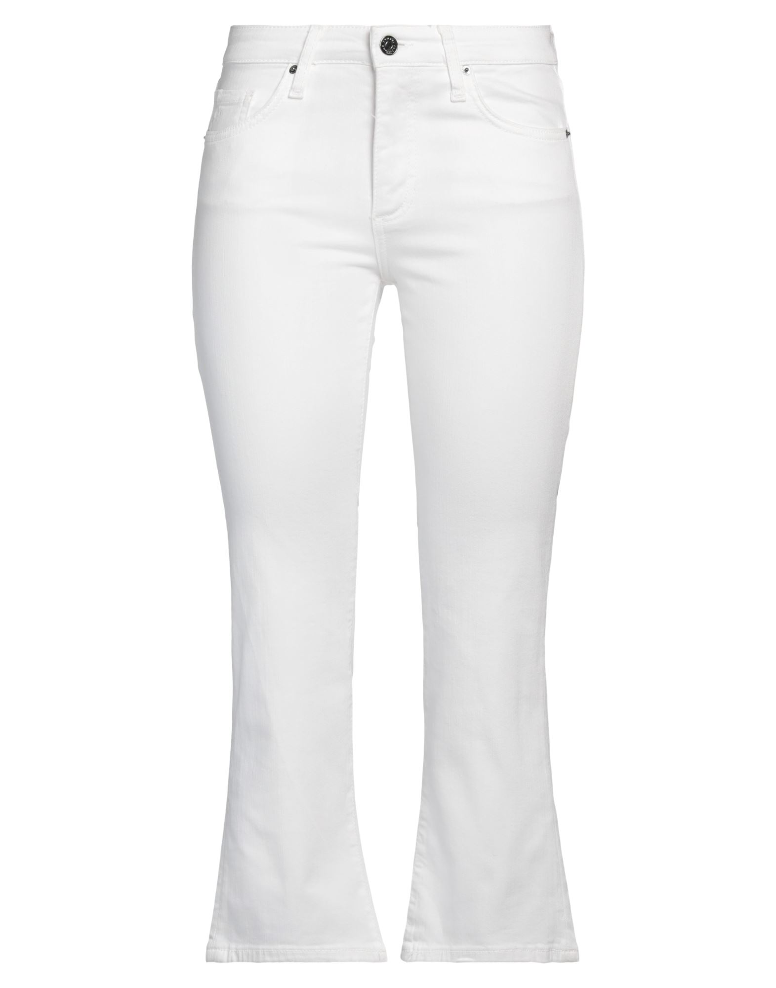 Armani Exchange Cropped Pants In White