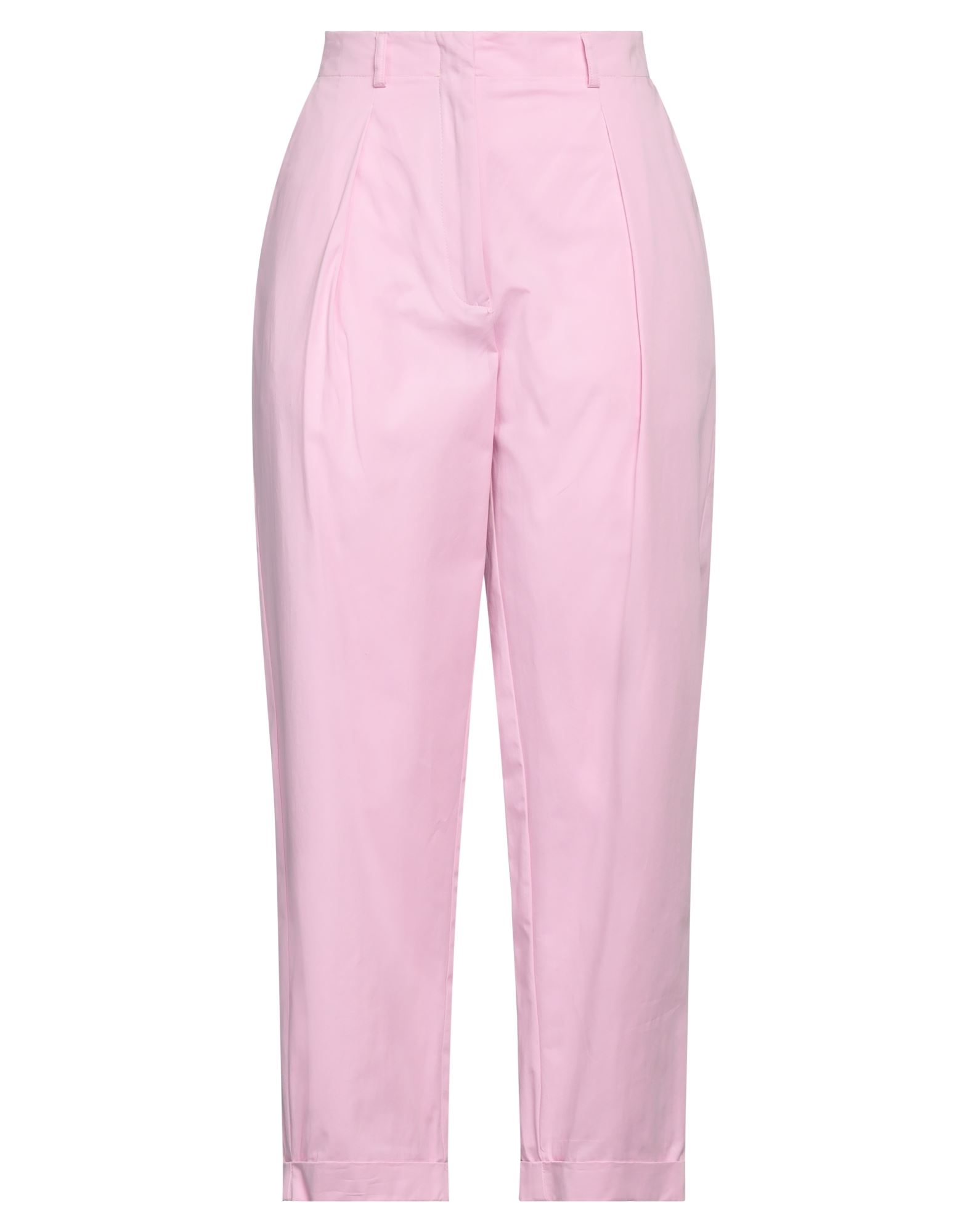 Ottod'ame Woman Pants Pink Size 6 Cotton