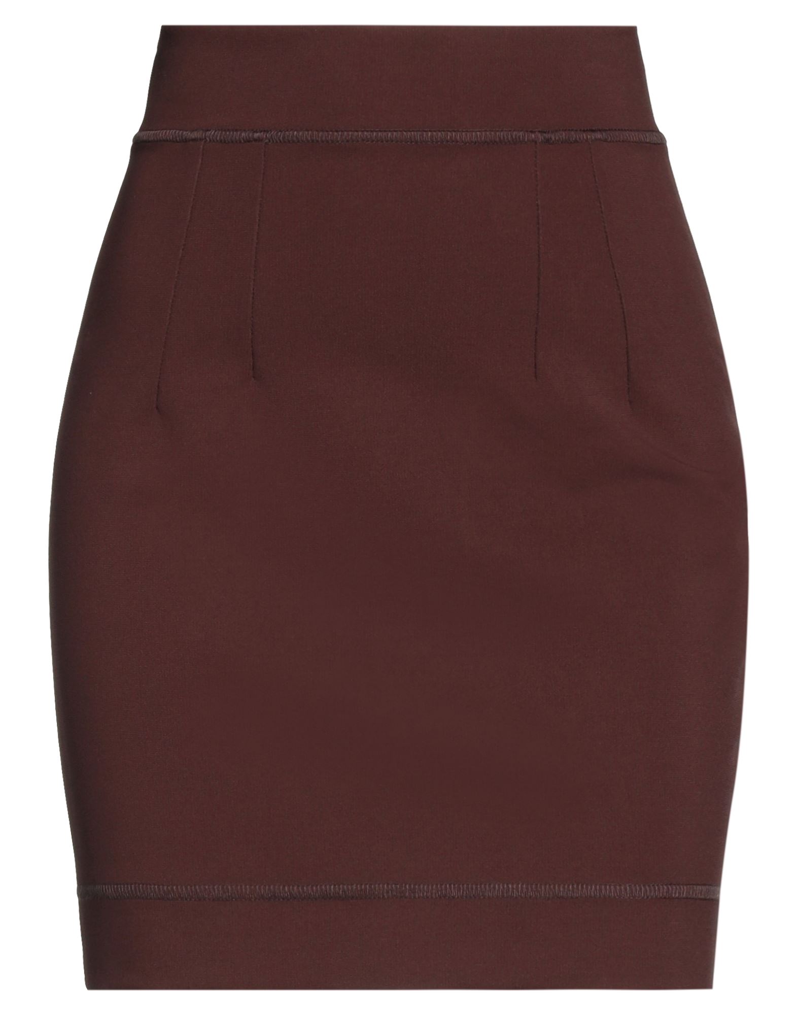 Dolce & Gabbana Mini Skirts In Brown