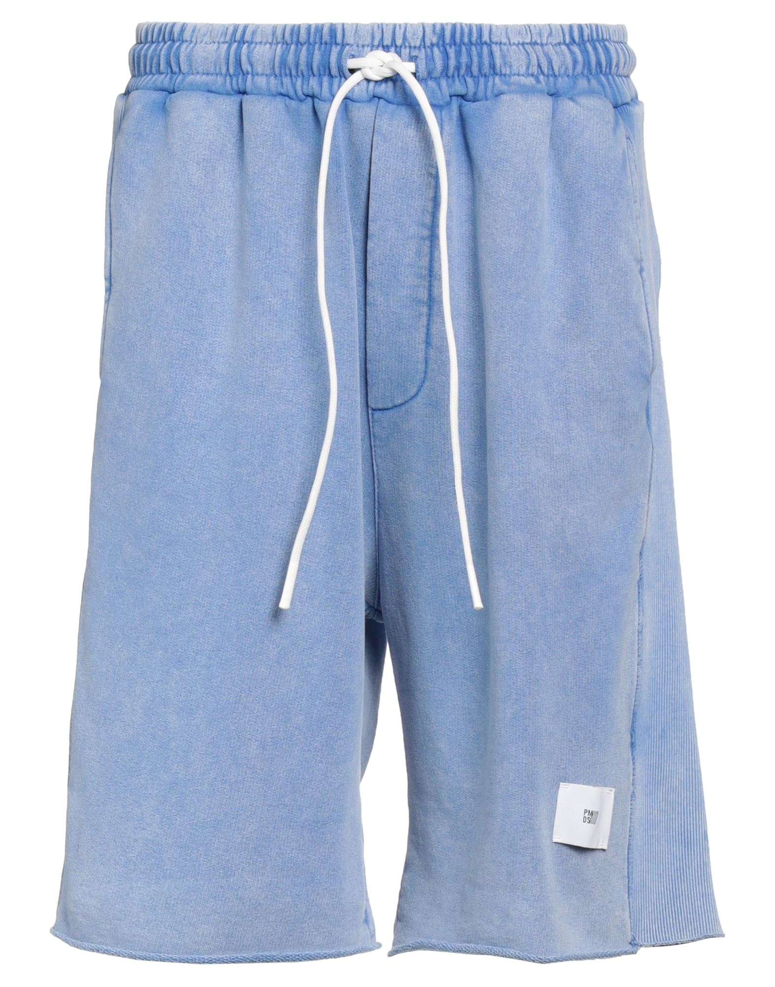 Pmds Premium Mood Denim Superior Man Shorts & Bermuda Shorts Azure Size M Cotton