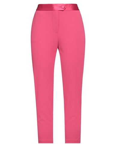 IMPERIAL IMPERIAL WOMAN PANTS MAGENTA SIZE M POLYESTER, ELASTANE 