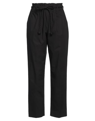 Red Valentino Woman Pants Black Size 10 Cotton, Elastane In Black