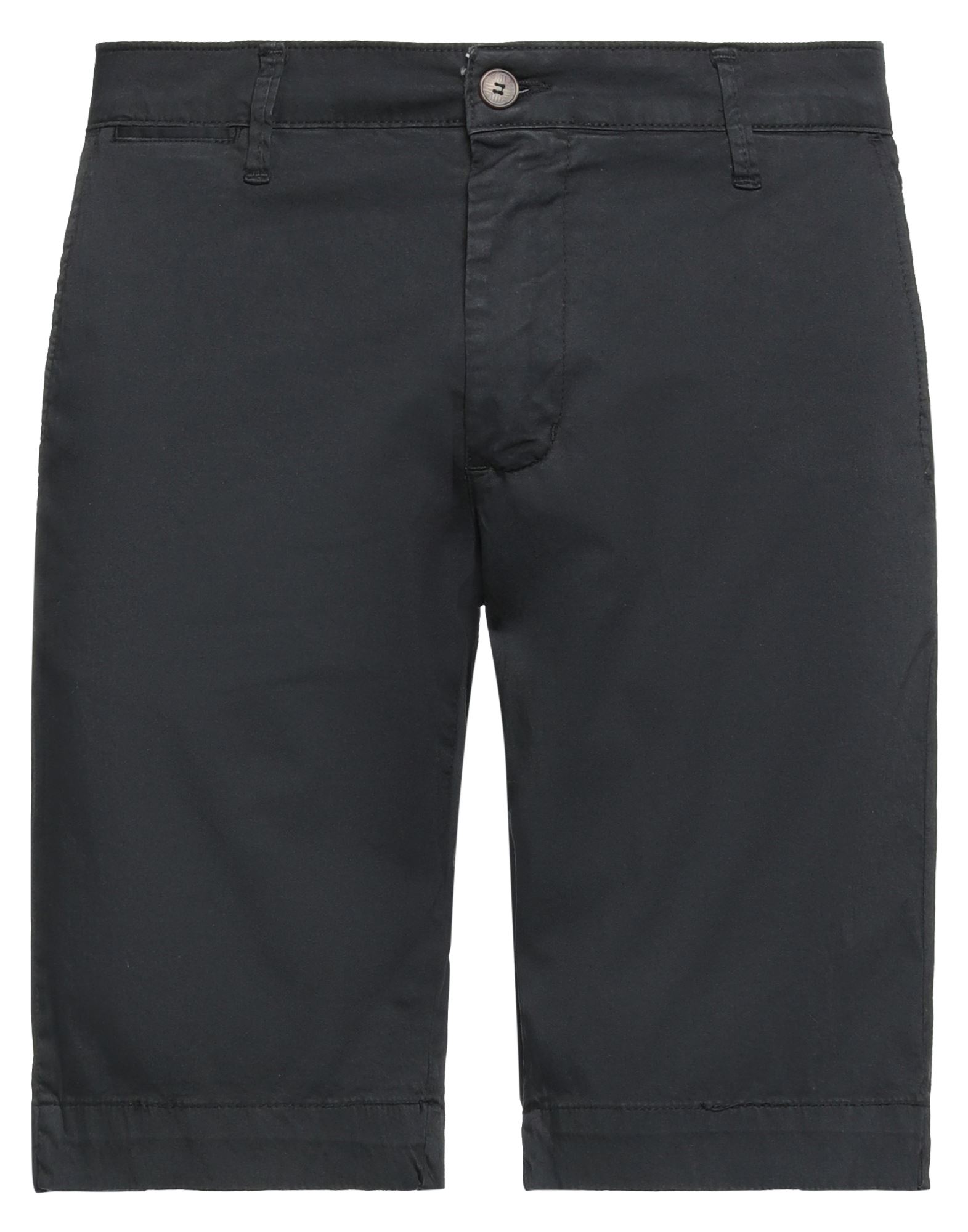 Squad² Man Shorts & Bermuda Shorts Black Size 36 Cotton, Elastane