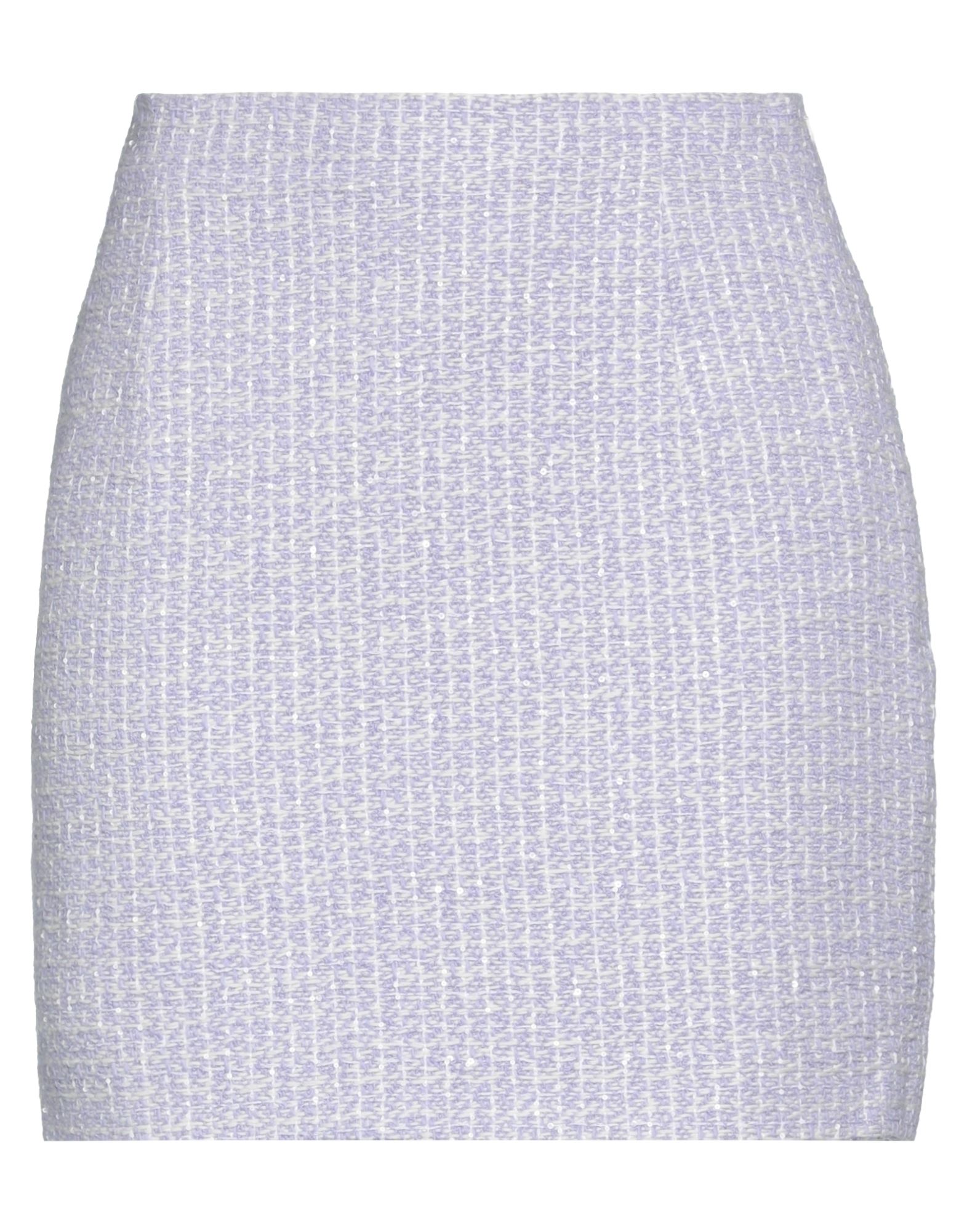 Alessandra Rich Mini Skirts In Lilac