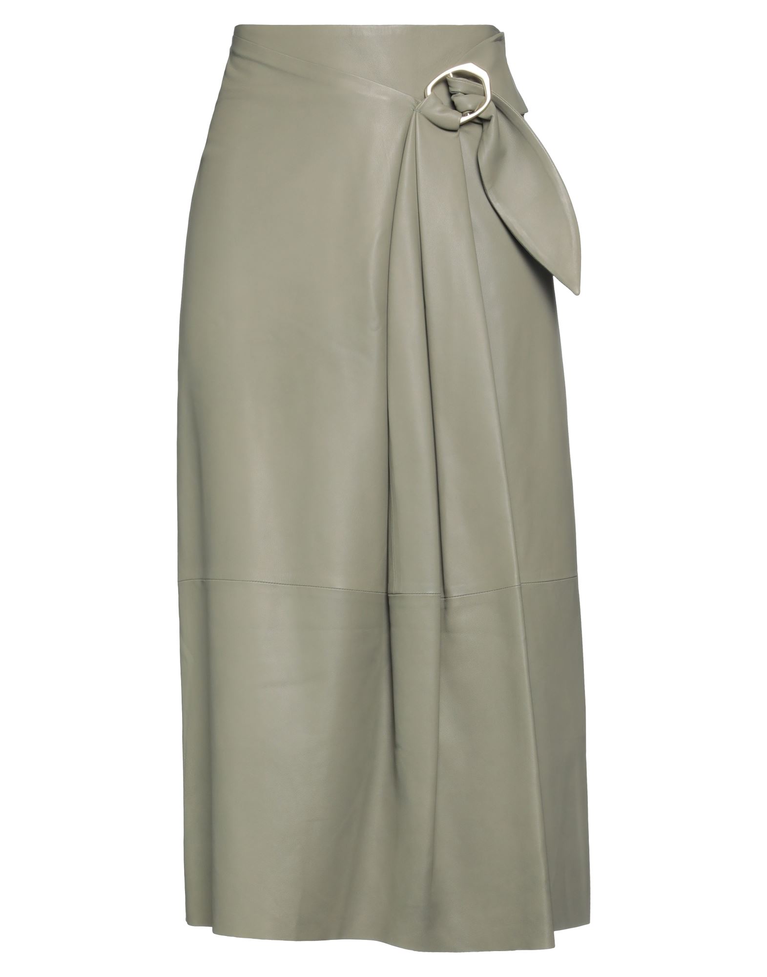 Vince Midi Skirts In Sage Green