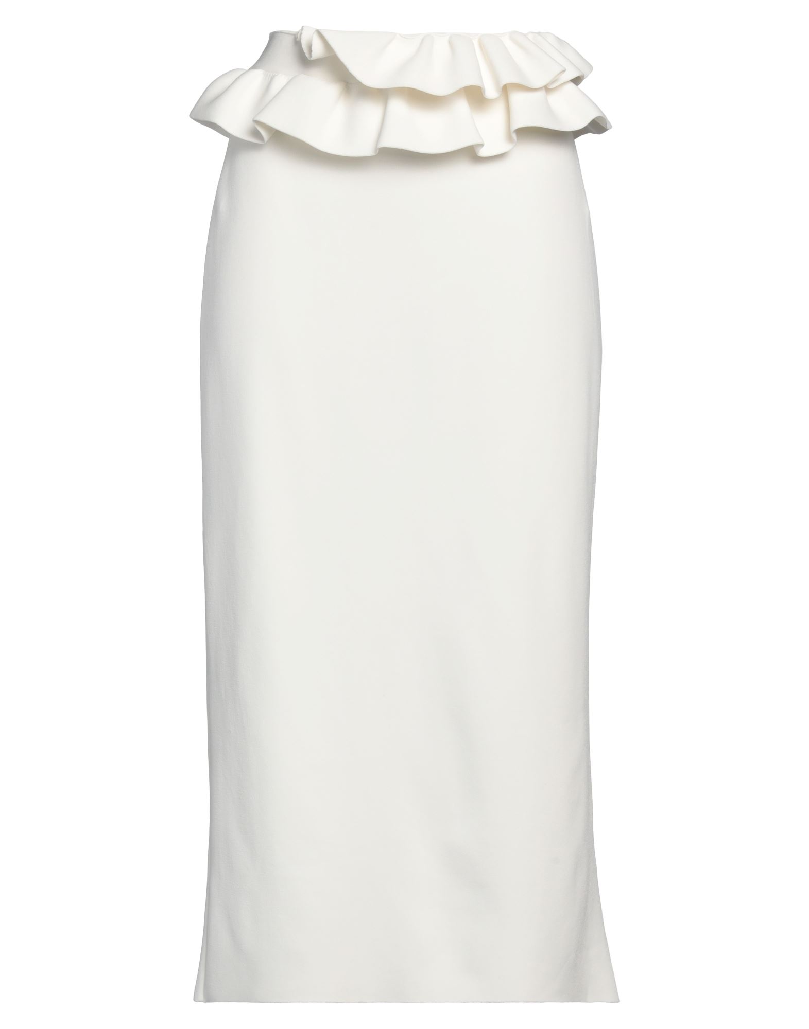 Alexander Mcqueen Midi Skirts In White