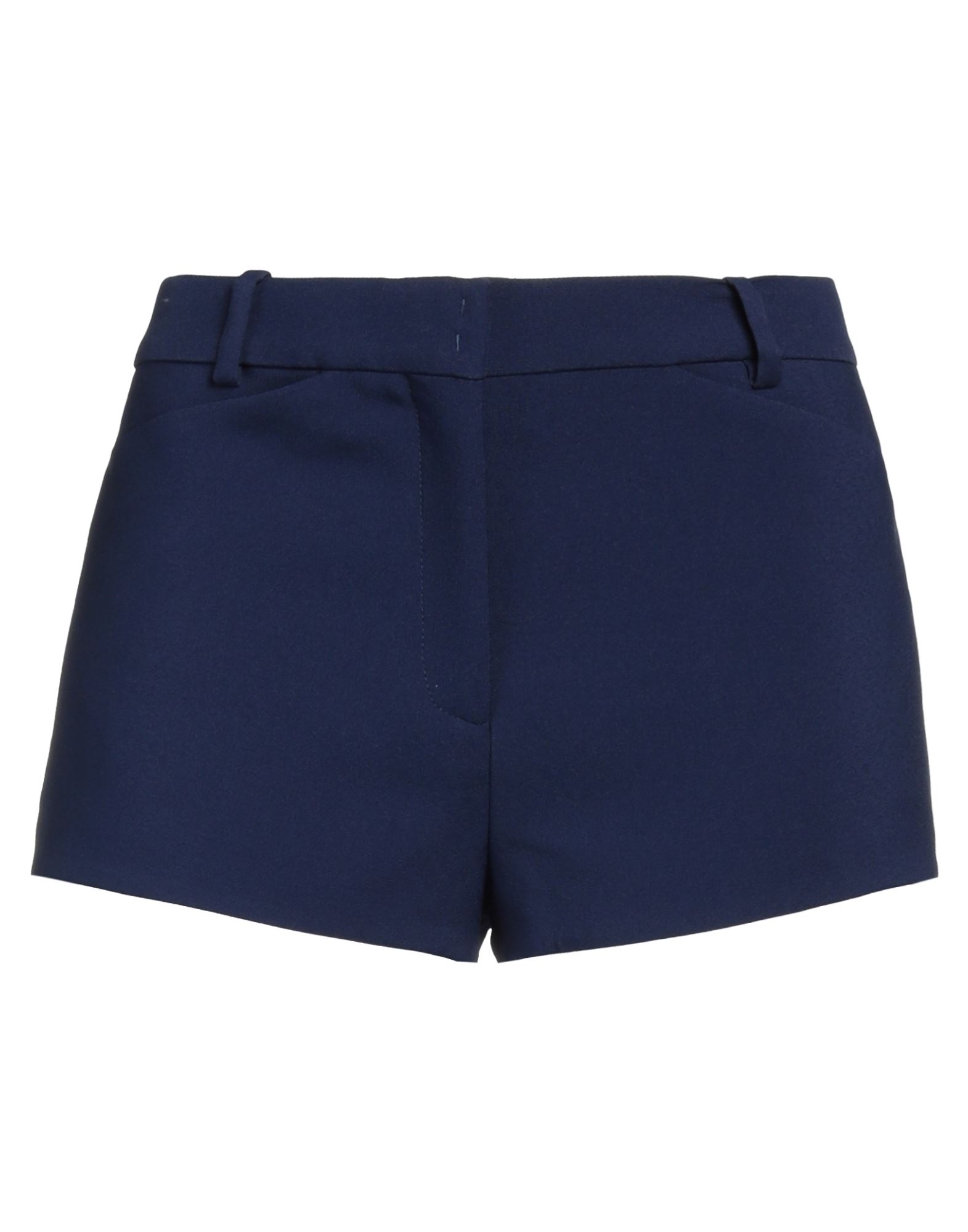 Attico The  Woman Shorts & Bermuda Shorts Blue Size 4 Polyester