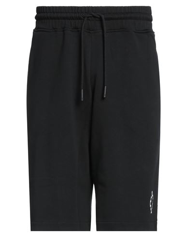 Marcelo Burlon County Of Milan Marcelo Burlon Man Shorts & Bermuda Shorts Black Size S Organic Cotton