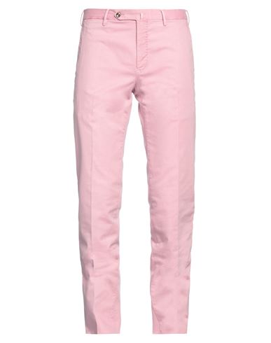 Pt Torino Man Pants Pink Size 40 Cotton, Elastane