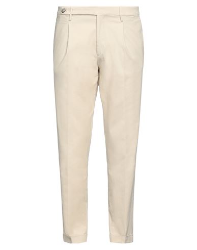 Michael Coal Man Pants Cream Size 30 Cotton, Elastane In White
