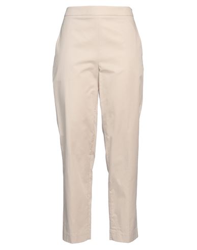 Liviana Conti Woman Pants Beige Size 6 Cotton In Beige