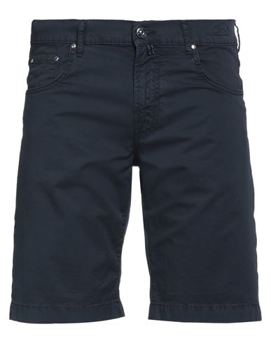Jacob Cohёn Man Shorts & Bermuda Shorts Midnight Blue Size 38 Cotton, Elastane, Polyester