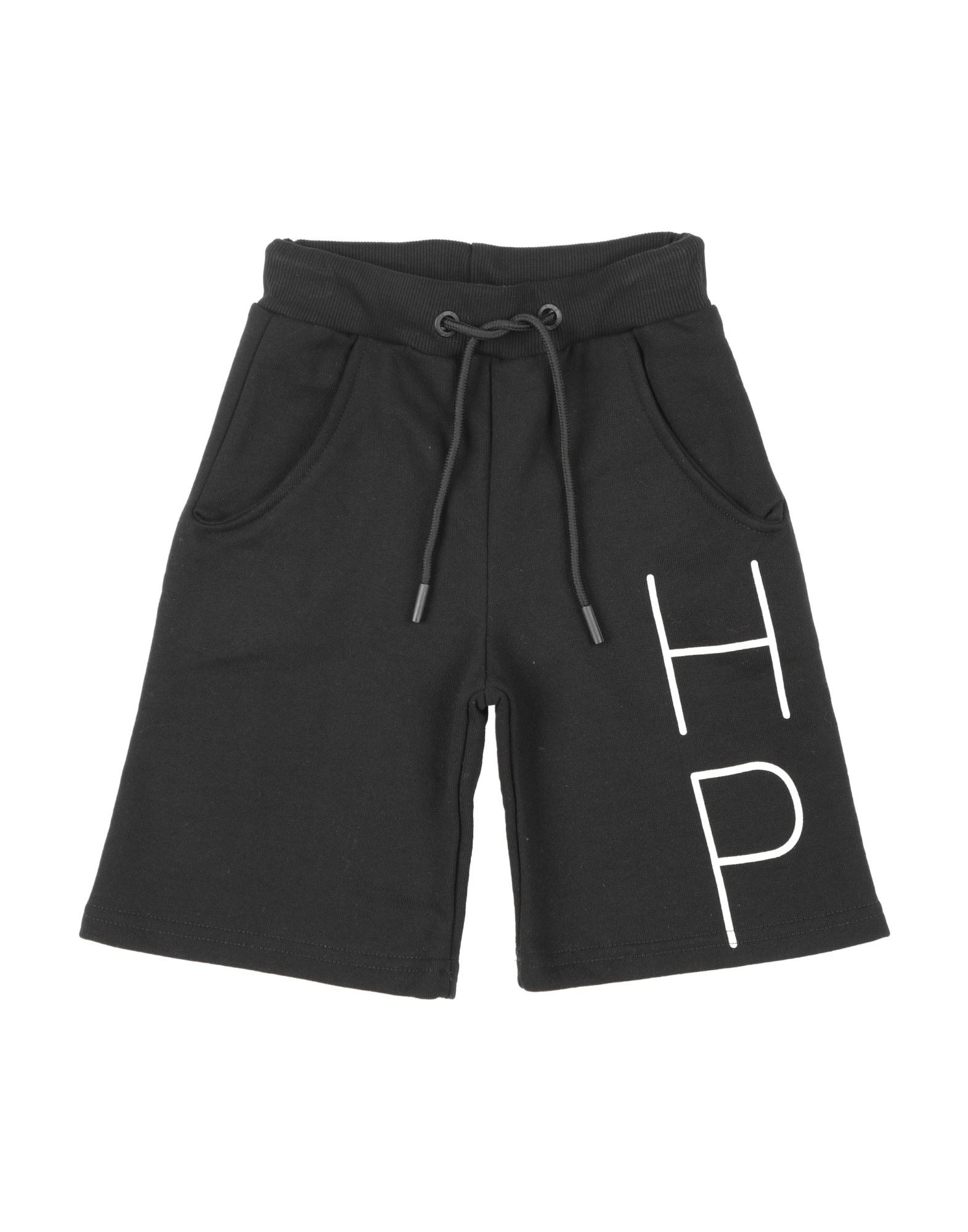 Berna Kids'  Toddler Boy Shorts & Bermuda Shorts Black Size 4 Organic Cotton