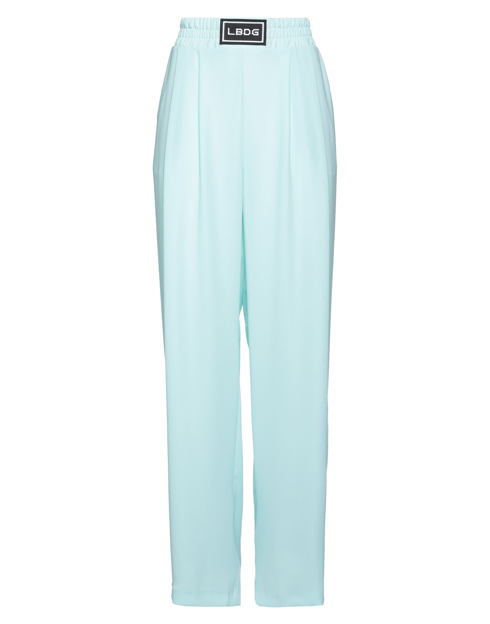 Les Bourdelles Des Garçons Woman Pants Sky Blue Size 10 Polyester