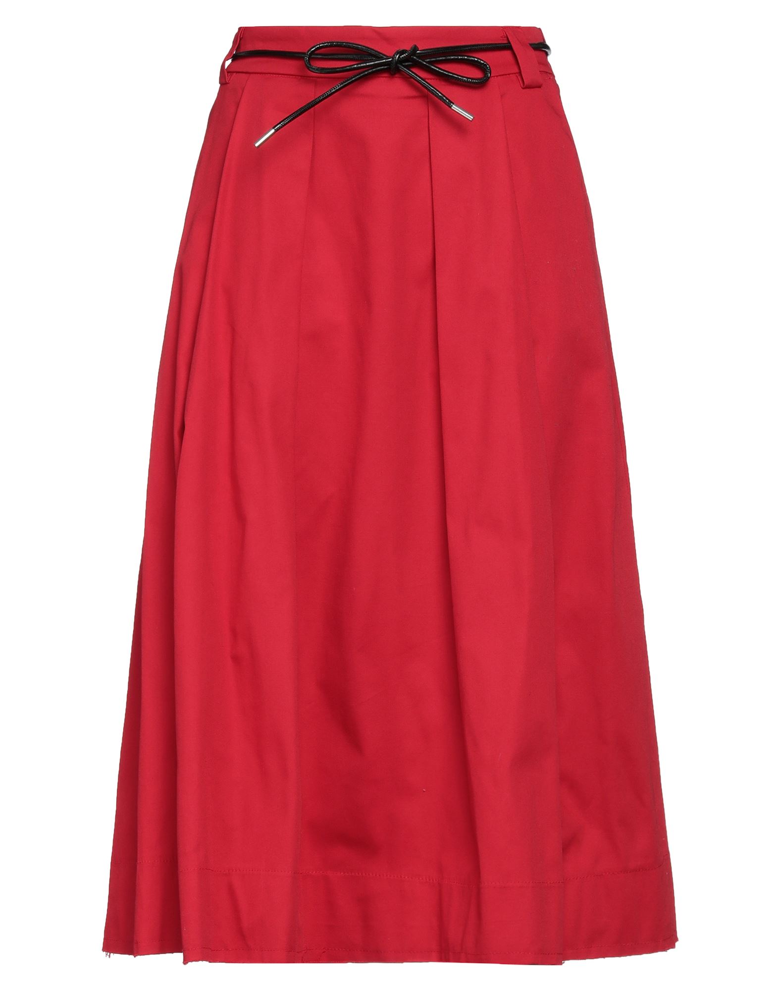 Vicolo Midi Skirts In Red
