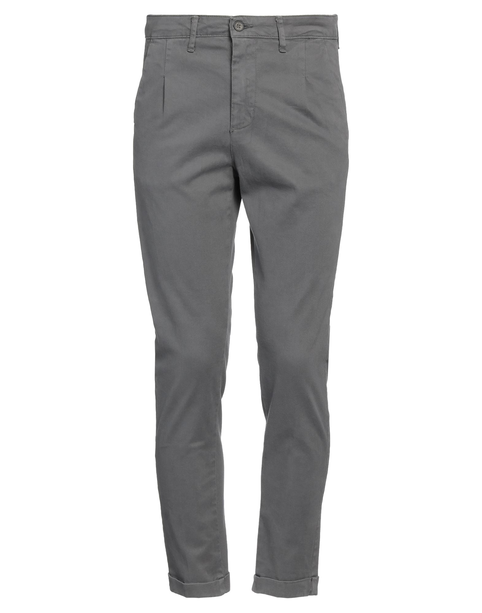 Stilosophy Man Pants Lead Size 28 Cotton, Elastane In Grey