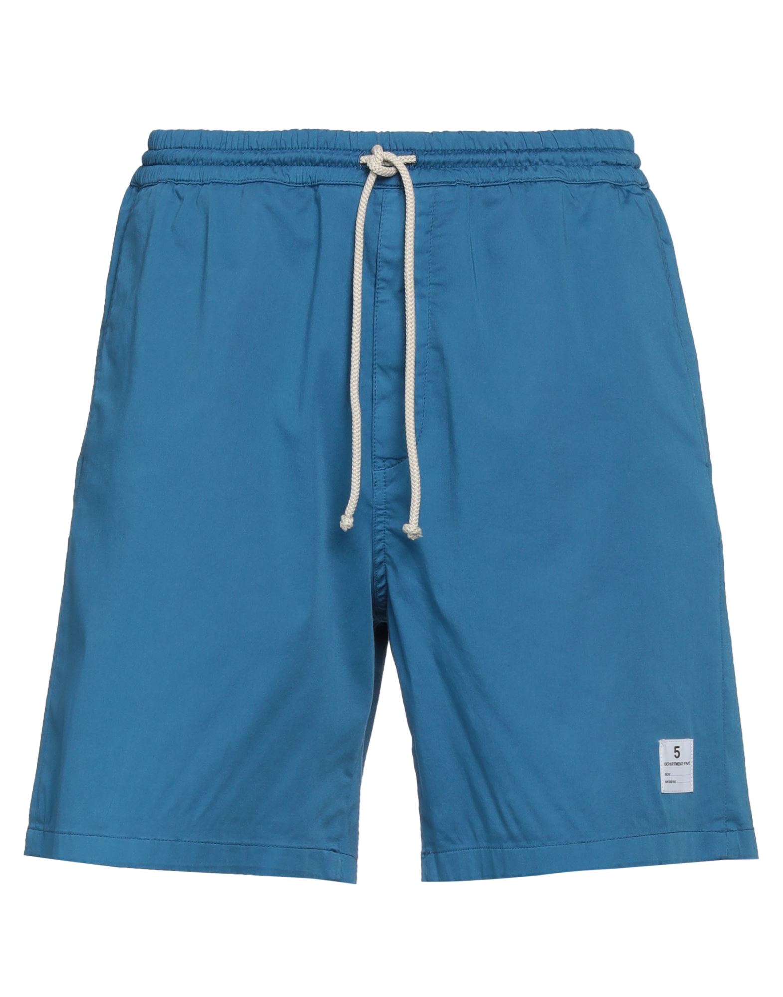 Department Five Department 5 Man Shorts & Bermuda Shorts Slate Blue Size M Cotton, Elastane In Blue