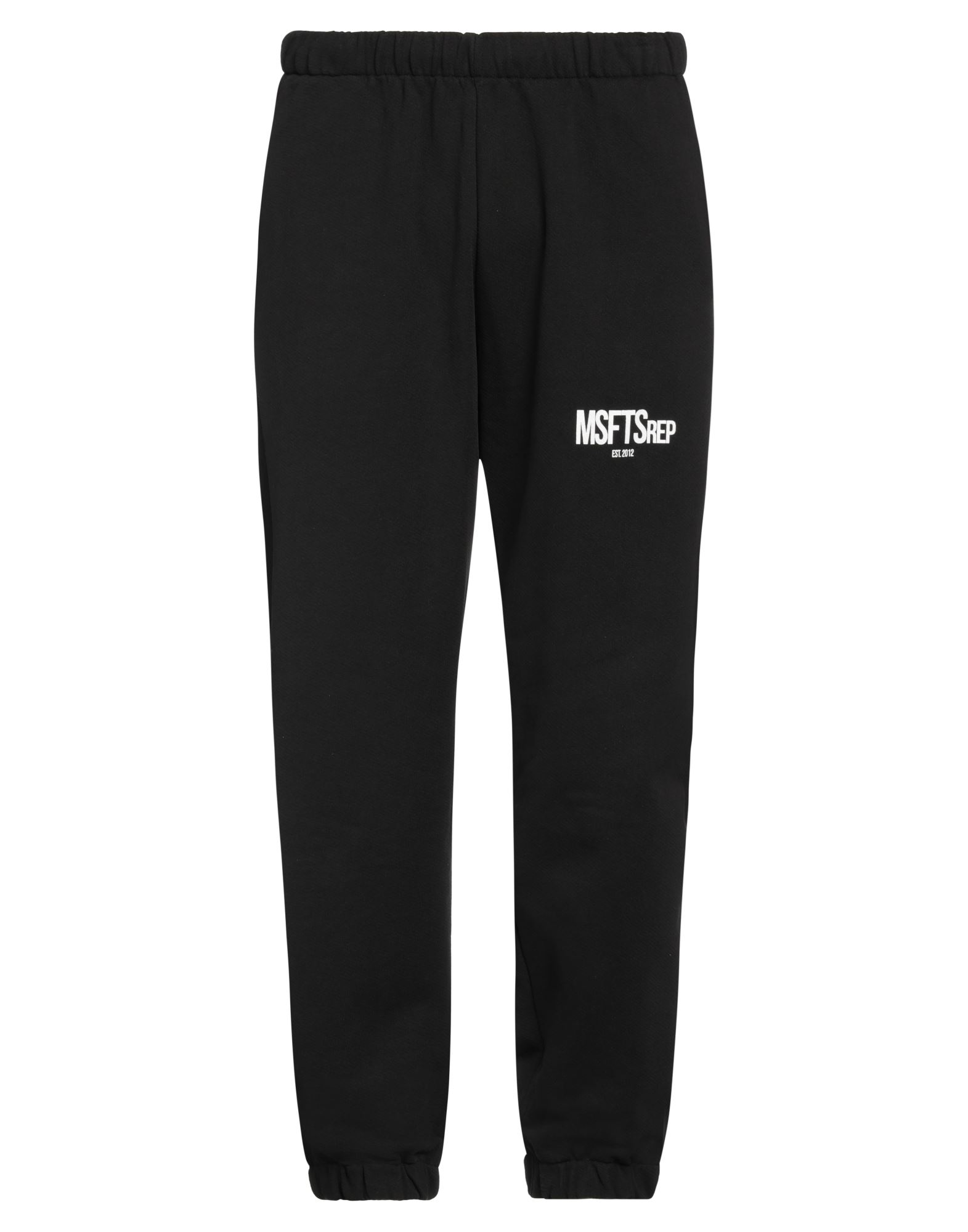 Shop Msftsrep Man Pants Black Size Xl Cotton