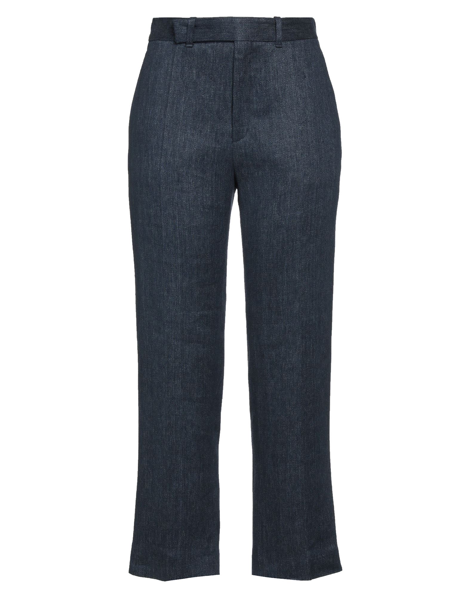 Chloé Woman Pants Slate Blue Size 6 Linen