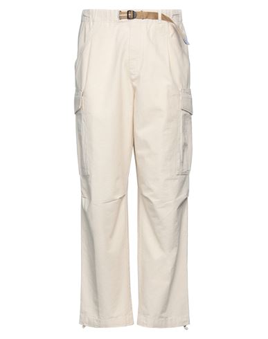 White Sand Man Pants Beige Size 32 Cotton, Polyamide