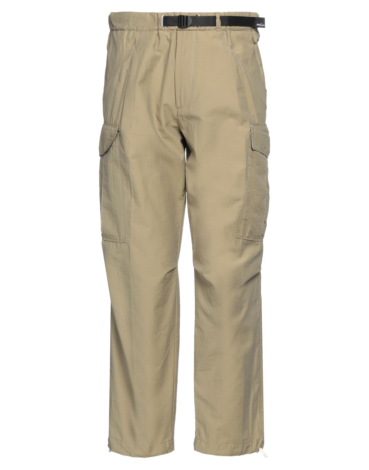 White Sand Pants In Green