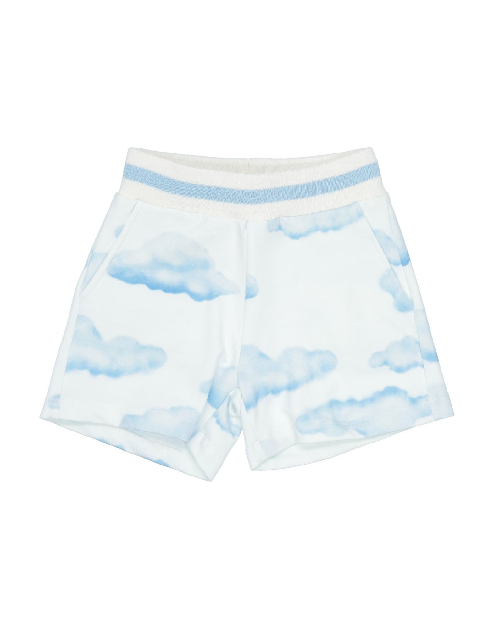 Monnalisa Kids'  Toddler Girl Shorts & Bermuda Shorts White Size 6 Cotton, Elastane