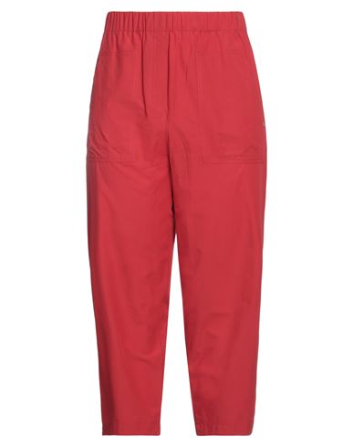 Ottod'ame Woman Pants Red Size 10 Cotton