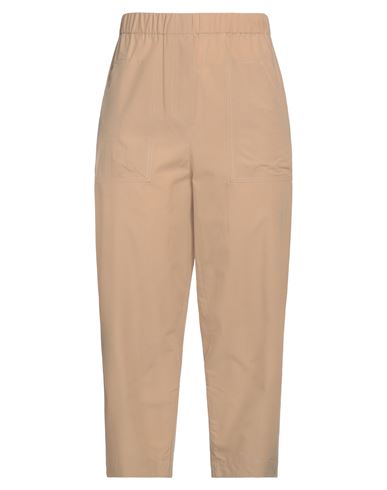 Ottod'ame Woman Pants Beige Size 10 Cotton