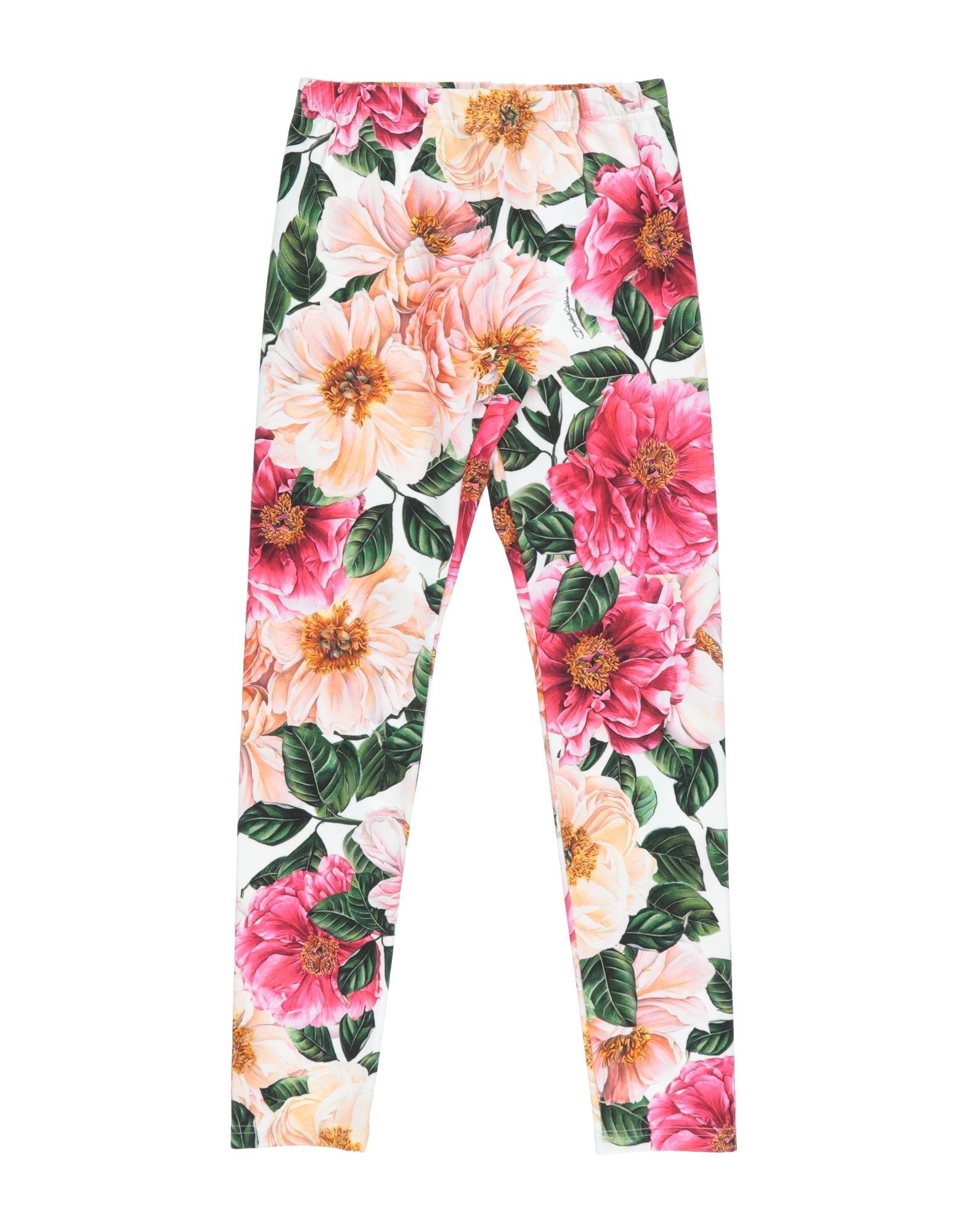 Dolce & Gabbana Kids'  Toddler Girl Pants Pink Size 6 Cotton, Elastane