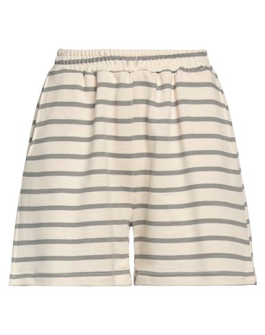 Aragona Woman Shorts & Bermuda Shorts Grey Size 4 Cotton