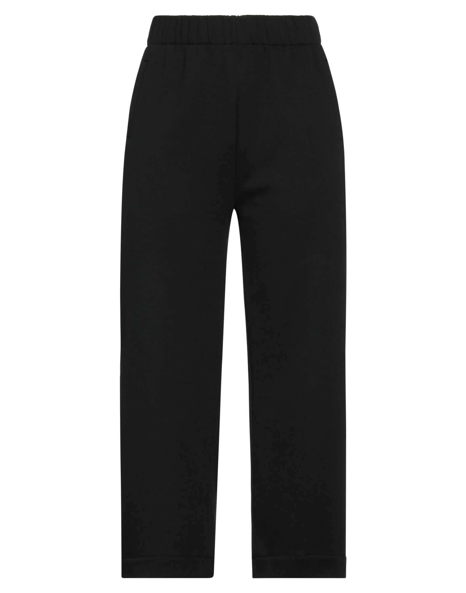 Ottod'ame Woman Pants Black Size 6 Cotton