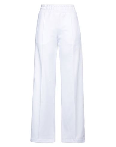 Fendi Woman Pants White Size 4 Polyester, Cotton