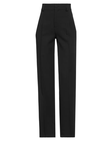 H2o Italia Woman Pants Black Size 10 Polyester, Elastane